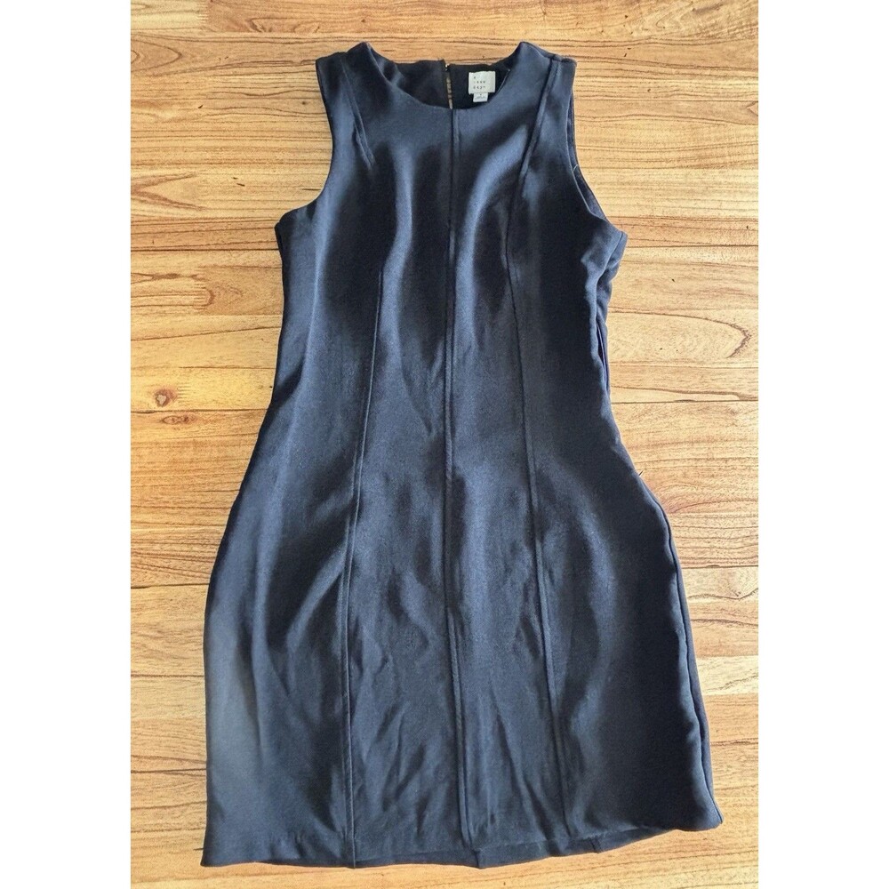 A New Day Women's Mini Sheath Dress, Size 8 - Black - Picture 5 of 8